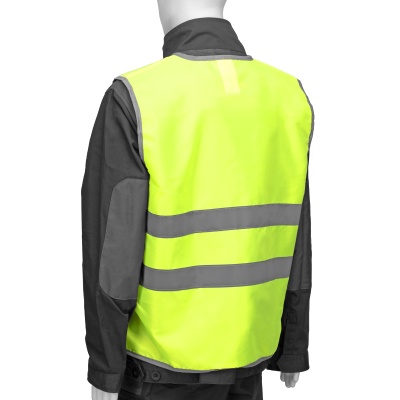 Жилет сигнальный, желтый, размер XL Сибртех купить в Москве с доставкой по всей России | ProtosMarket.ru