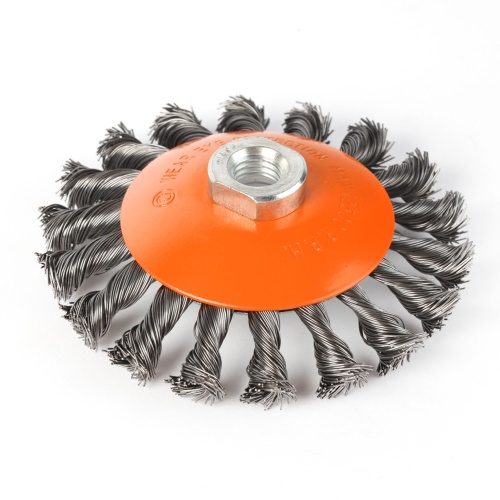 Щетка тарельчатая витая (115 мм, М14) купить в Москве с доставкой по всей России | ProtosMarket.ru