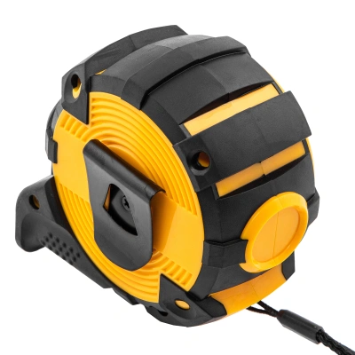 Рулетка 10м х 32мм, автоматич. фиксац., нейлон. покрытие, магнит. зацеп, двухстор. разметка Denzel купить в Москве с доставкой по всей России | ProtosMarket.ru