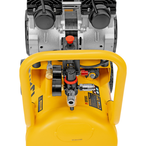 Компрессор безмасляный, малошумный DLS 2200/50, 2200 Вт, 2x1100, 50 л, 380 л/мин Denzel купить в Москве с доставкой по всей России | ProtosMarket.ru