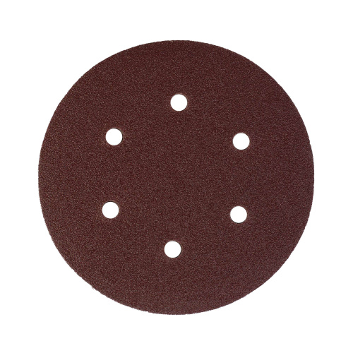 Круг шлифовальный на липучке (150 мм, Р80, 6 отв.) купить в Москве с доставкой по всей России | ProtosMarket.ru