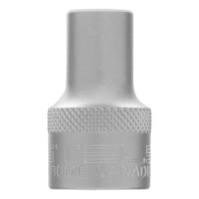 Головка торцевая, 9 мм, двенадцатигранная, CrV, под квадрат 1/2, хромированная Stels купить в Москве с доставкой по всей России | ProtosMarket.ru