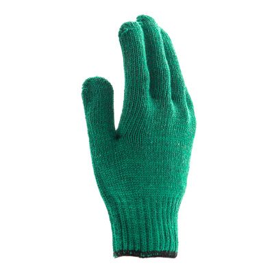 Перчатки трикотажные усиленные, гелевое ПВХ-покрытие, 7 класс, зеленые Сибртех купить в Москве с доставкой по всей России | ProtosMarket.ru