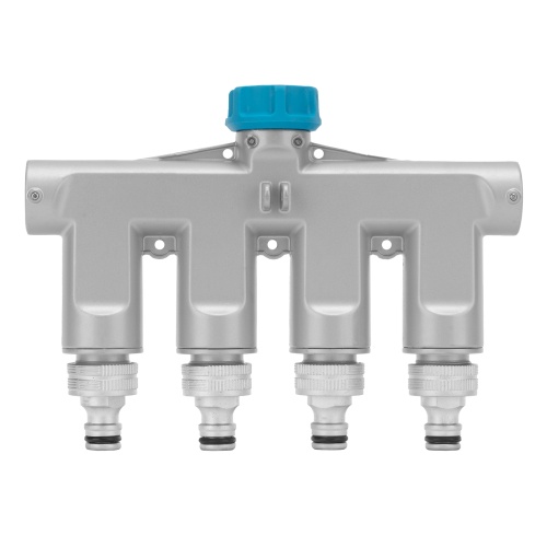 Разветвитель четырёхканальный, с внутренней резьбой 3/4", алюминий, LUXE Palisad купить в Москве с доставкой по всей России | ProtosMarket.ru