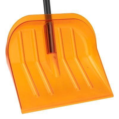 Лопата для уборки снега поликарбонат, 465х410х1390 мм, стальной черенок, усиленная Сибртех купить в Москве с доставкой по всей России | ProtosMarket.ru