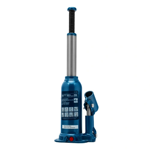 Домкрат гидравлический бутылочный, 4 т, h подъема 188-363 мм Stels купить в Москве с доставкой по всей России | ProtosMarket.ru