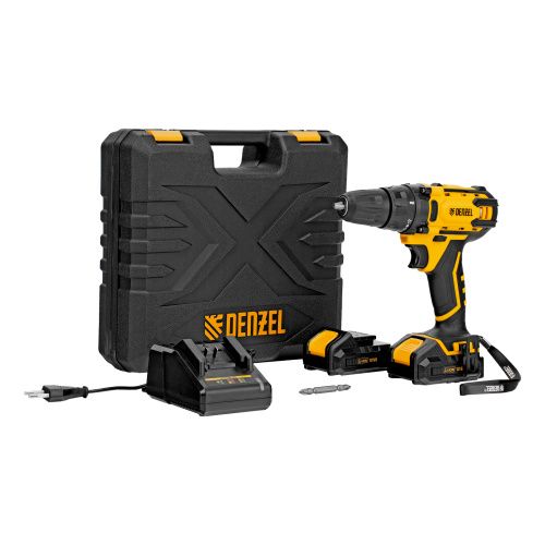 Дрель-шуруповерт аккумуляторная CDL-12-02BM, Li-Ion, 12 В, 2 акк. Denzel купить в Москве с доставкой по всей России | ProtosMarket.ru
