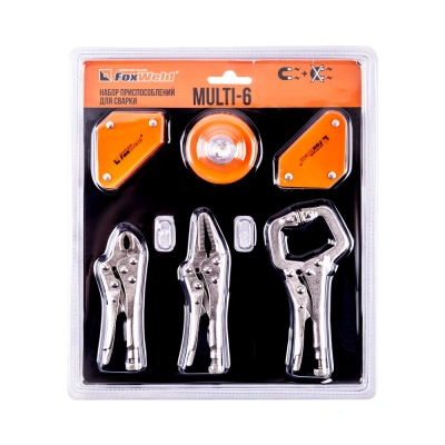 Набор приспособлений д/сварки MULTI-6 (пр-во FoxWeld/КНР) купить в Москве с доставкой по всей России | ProtosMarket.ru