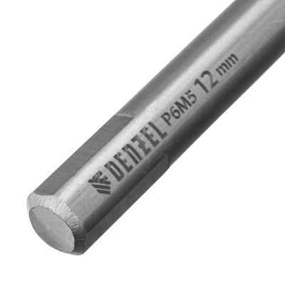 Сверло спиральное по металлу 12 x 205 мм, Р6М5, Golden Tip, удлиненное Denzel купить в Москве с доставкой по всей России | ProtosMarket.ru