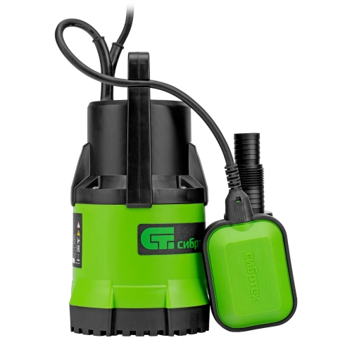 Дренажный насос для чистой воды СДН500-5, 500 Вт, напор 8 м, 8000 л/ч Сибртех по ценам производителя в Москве с доставкой по всей России