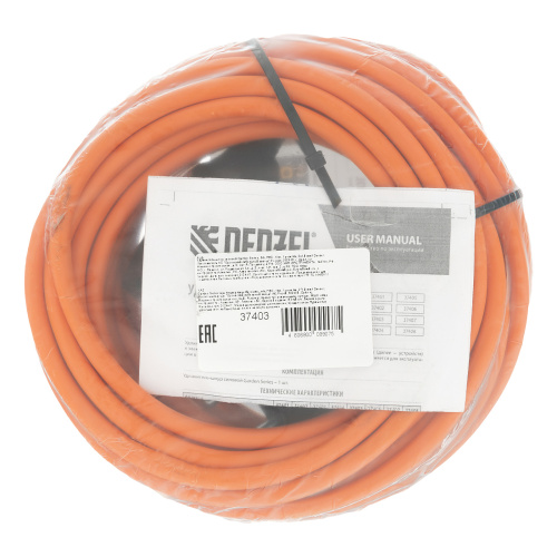 Удлинитель-шнур силовой Garden Series, б/з, ПВС, 10м, 1 розетка, 2 x 1,5 мм, Denzel купить в Москве с доставкой по всей России | ProtosMarket.ru