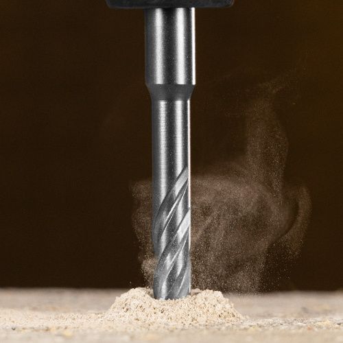 Бур по бетону, цельная крестовая пластина, 8x115 мм, SDS PLUS Denzel купить в Москве с доставкой по всей России | ProtosMarket.ru