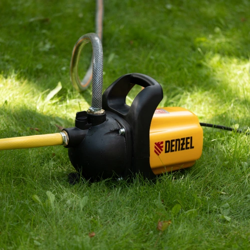 Садовый поверхностный насос GP 600, 600 Вт, 3000 л/ч, подъем 35 м, пластик Denzel купить в Москве с доставкой по всей России | ProtosMarket.ru