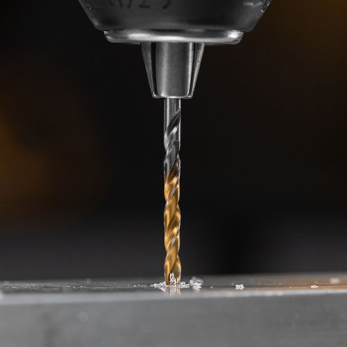 Сверло спиральное по металлу 3 x 60 мм, Р6М5, Golden Tip , 2шт. Denzel купить в Москве с доставкой по всей России | ProtosMarket.ru