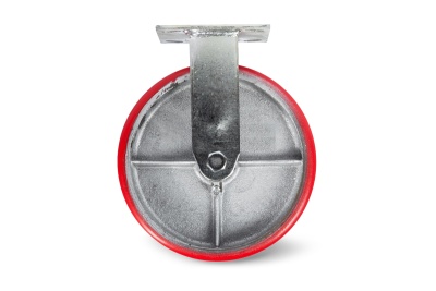 Колесо большегрузное неповоротное FCp 80 200 мм полиуретановое (F) купить в Москве с доставкой по всей России | ProtosMarket.ru