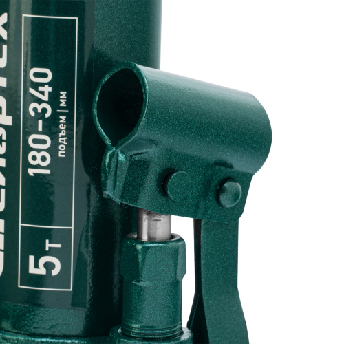 Домкрат гидравлический бутылочный, 5 т, 180-340 мм Сибртех купить в Москве с доставкой по всей России | ProtosMarket.ru