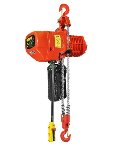 3т 6м таль цепная ТЭЦ OCALIFT 03-02D 380в стационарная две скорости купить в Москве с доставкой по всей России | ProtosMarket.ru