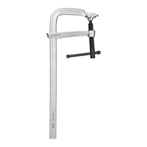 Струбцина F-образная, 100x300мм, кованая Denzel купить в Москве с доставкой по всей России | ProtosMarket.ru