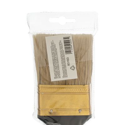 Кисть плоская "Профи" 2.5", натуральная щетина, пластмассовая ручка MTX купить в Москве с доставкой по всей России | ProtosMarket.ru