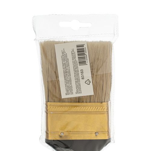 Кисть плоская "Профи" 2.5", натуральная щетина, пластмассовая ручка MTX купить в Москве с доставкой по всей России | ProtosMarket.ru