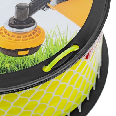 Леска для триммера квадрат, 2,4мм х 175м, на DIN катушке FLEX CORD Denzel купить в Москве с доставкой по всей России | ProtosMarket.ru