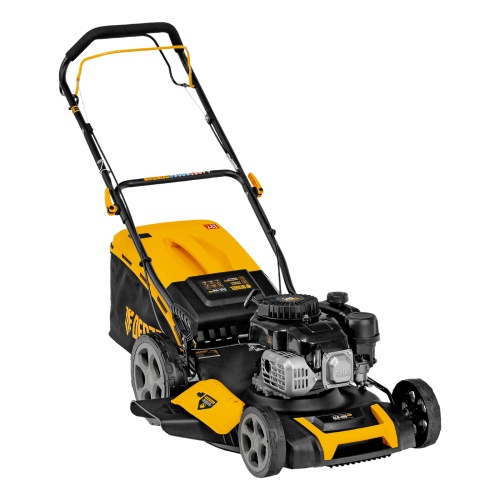 Газонокосилка бензиновая GLR-460SP-ZS, 149 см3, ширина 46 см, привод, травосборник 65 л Denzel купить в Москве с доставкой по всей России | ProtosMarket.ru