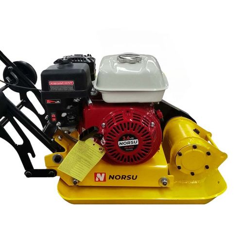 Виброплита бензиновая прямоходная NORSU RF-60H (колесный комплект) купить в Москве с доставкой по всей России | ProtosMarket.ru