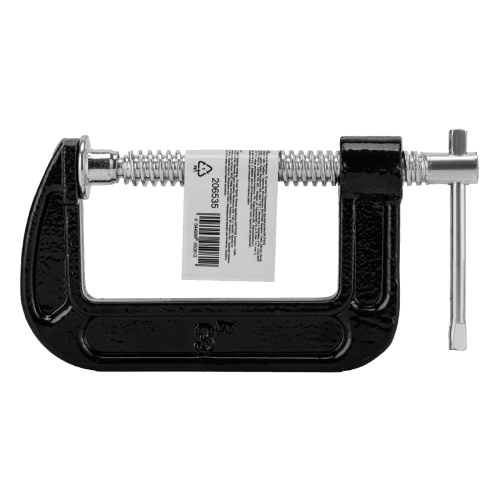 Струбцина G-образная, 75 мм Sparta купить в Москве с доставкой по всей России | ProtosMarket.ru