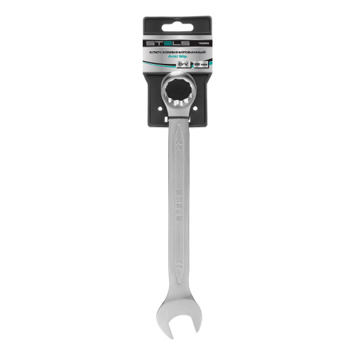 Ключ комбинированный, 22 мм, CrV, антислип Stels купить в Москве с доставкой по всей России | ProtosMarket.ru