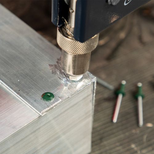 Заклепки 4.0 х 10 мм RAL 6005, темно-зеленые, 50 шт Matrix купить в Москве с доставкой по всей России | ProtosMarket.ru