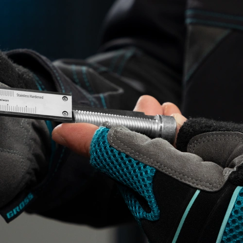 Штангенциркуль, 150 мм, 0.02 мм, нержавеющая сталь, с глубиномером Gross купить в Москве с доставкой по всей России | ProtosMarket.ru