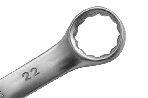 Ключ комбинированный, 22 мм, CrV, матовый хром Matrix купить в Москве с доставкой по всей России | ProtosMarket.ru