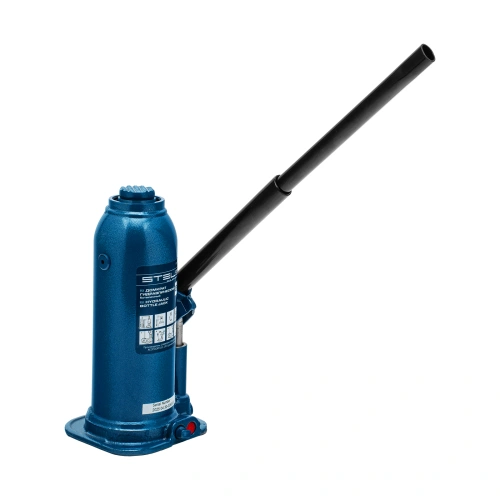 Домкрат гидравлический бутылочный, 8 т, h подъема 222-447 мм Stels купить в Москве с доставкой по всей России | ProtosMarket.ru