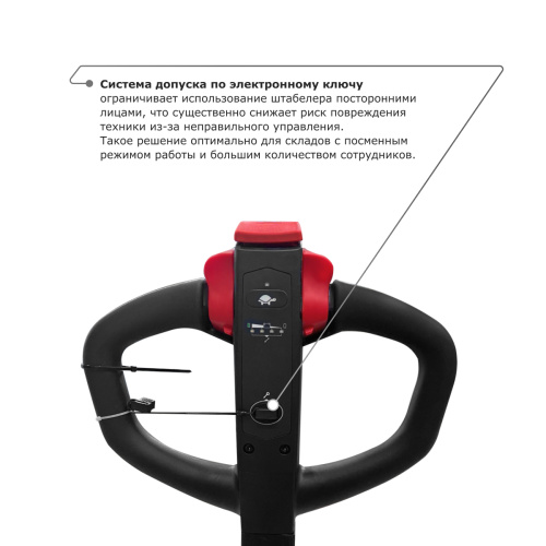 Самоходный электроштабелер PROLIFT M2 SDR 1030 li-ion по ценам производителя в Москве с доставкой по всей России