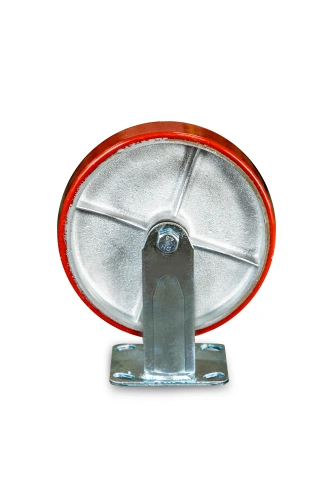 Колесо большегрузное неповоротное FCp 80 200 мм полиуретановое (N) по ценам производителя в Москве с доставкой по всей России