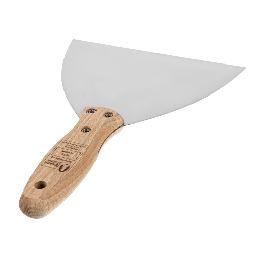 Шпательная лопатка из нержавеющей стали, 150 мм, буковая рукоятка, EFP Matrix купить в Москве с доставкой по всей России | ProtosMarket.ru