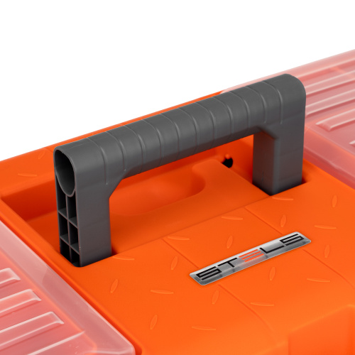 Ящик для инструмента с мет. замками 20", 510х255x225 мм Stels купить в Москве с доставкой по всей России | ProtosMarket.ru