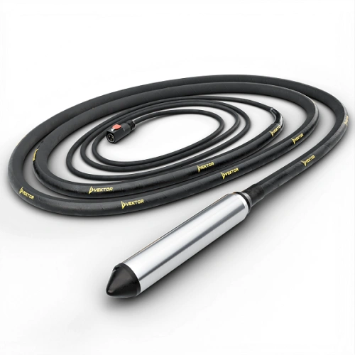 Высокочастотный глубинный вибратор без встроенного преобразователя 5 м Vektor EL 63 купить в Москве с доставкой по всей России | ProtosMarket.ru