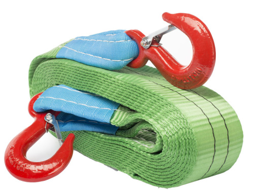 Буксир текстильный ленточный 8,0 т 5,0 м (крюк-крюк) купить в Москве с доставкой по всей России | ProtosMarket.ru