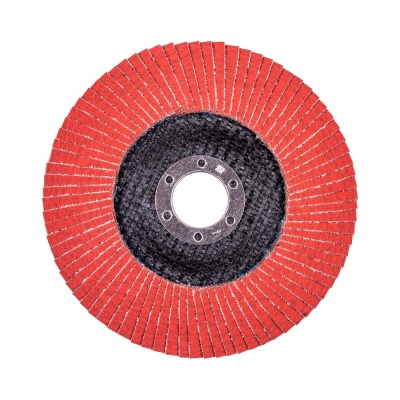 Круг лепестковый с керамическим абразивом для шлифования по нержавеющей стали FTL Everest 27 125 х 22,2 мм P120 купить в Москве с доставкой по всей России | ProtosMarket.ru