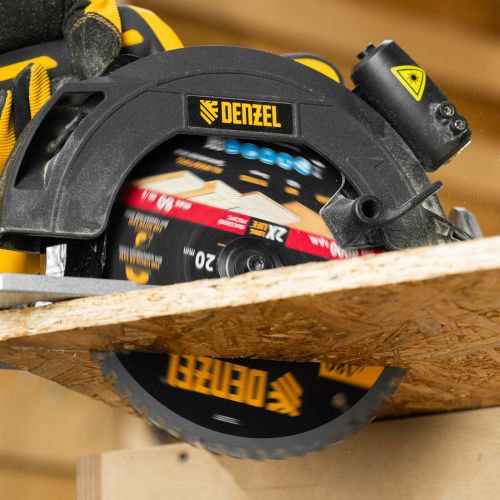 Пильный диск по дереву ф180 х 20 мм, 54зубьев Denzel купить в Москве с доставкой по всей России | ProtosMarket.ru