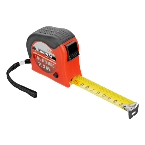 Рулетка Double fixation,7,5 м х 25 мм,обрезиненный корпус,двойная плавная фиксация Matrix купить в Москве с доставкой по всей России | ProtosMarket.ru