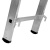 Лестница, 3 х 9 ступеней, алюминиевая, трехсекционная, Сибртех купить в Москве с доставкой по всей России | ProtosMarket.ru