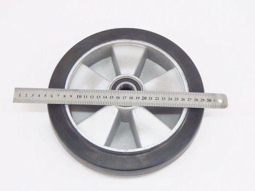 Колесо резиновое 250х50 мм с подшипником для тележек гидравлических HW по ценам производителя в Москве с доставкой по всей России