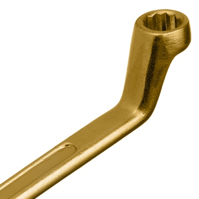 Ключ накидной, 10 х 13 мм, желтый цинк Сибртех купить в Москве с доставкой по всей России | ProtosMarket.ru