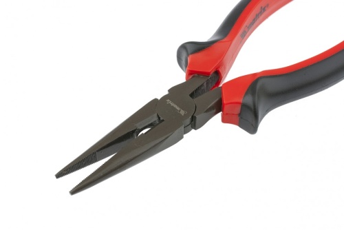 Длинногубцы прямые Black Nickel, 180 мм, двухкомпонентные рукоятки Matrix купить в Москве с доставкой по всей России | ProtosMarket.ru