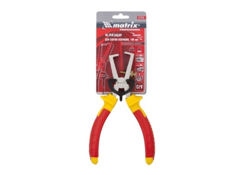Клещи для снятия изоляции Insulated, 160 мм, двухкомпонентные рукоятки Matrix Professional купить в Москве с доставкой по всей России | ProtosMarket.ru