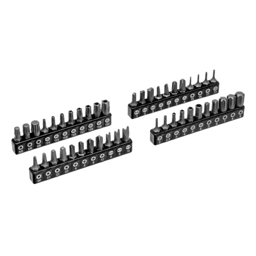 Набор инструментов, 1/2", 1/4", CrV, S2, пластиковый кейс, 194 предмета Denzel купить в Москве с доставкой по всей России | ProtosMarket.ru