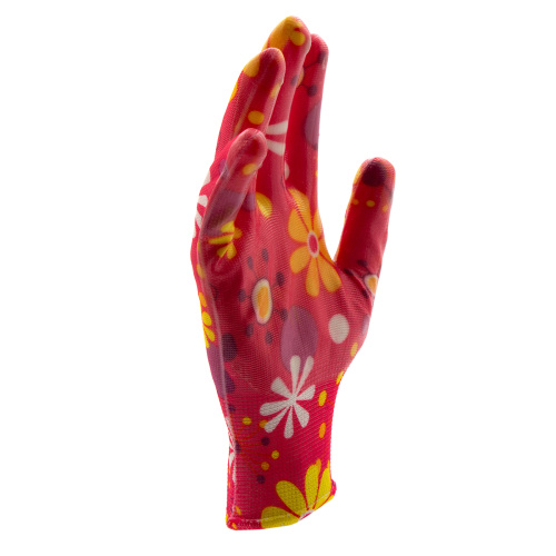 Перчатки садовые из полиэстера с нитрильным обливом, цветы, М Palisad купить в Москве с доставкой по всей России | ProtosMarket.ru