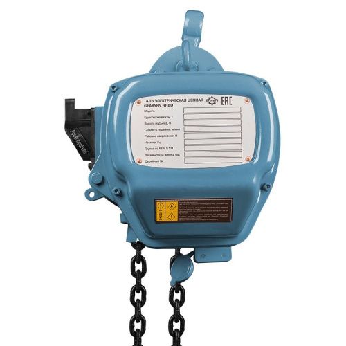 Таль электрическая цепная GEARSEN HHBD 10120 купить в Москве с доставкой по всей России | ProtosMarket.ru